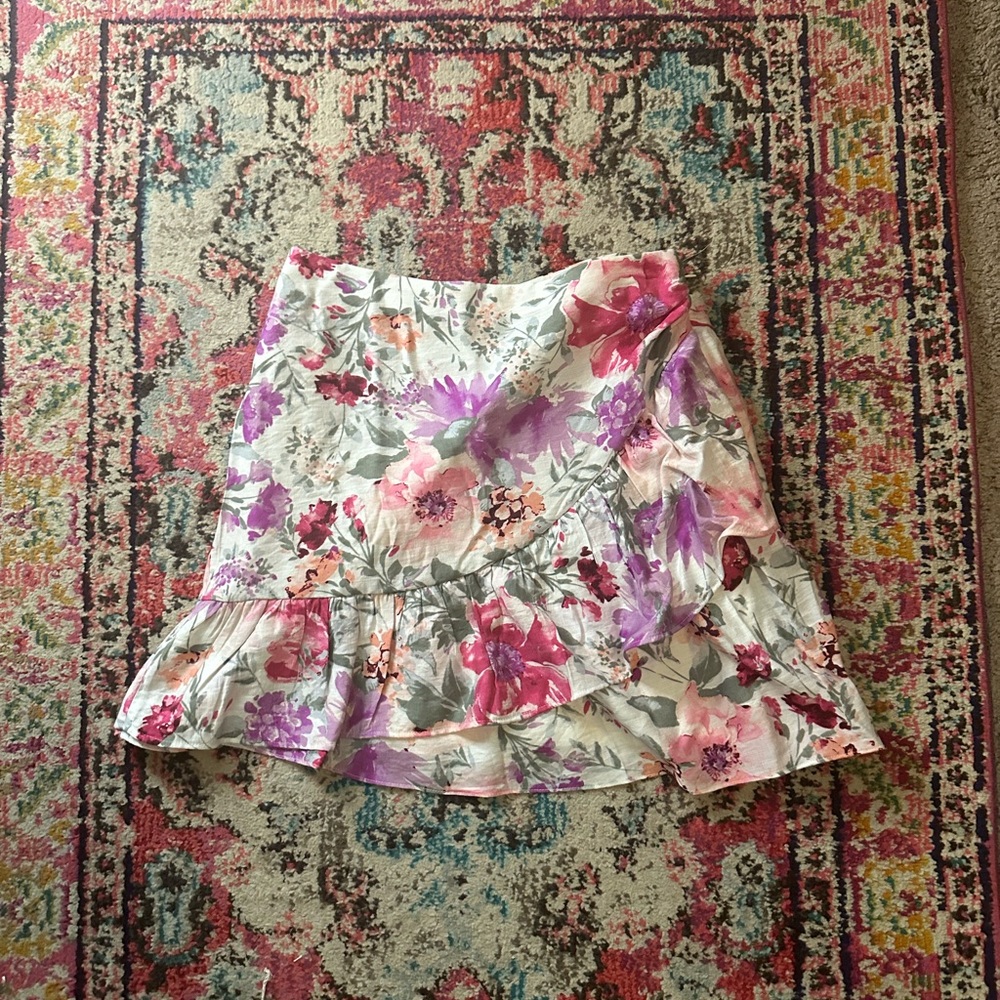 Floral skirt